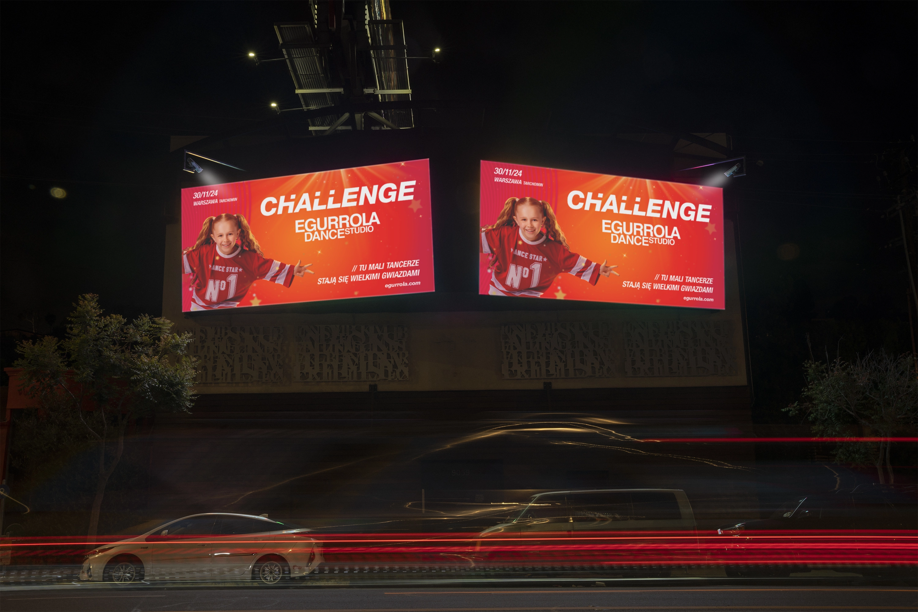 Ekran poziomy challenge EDS