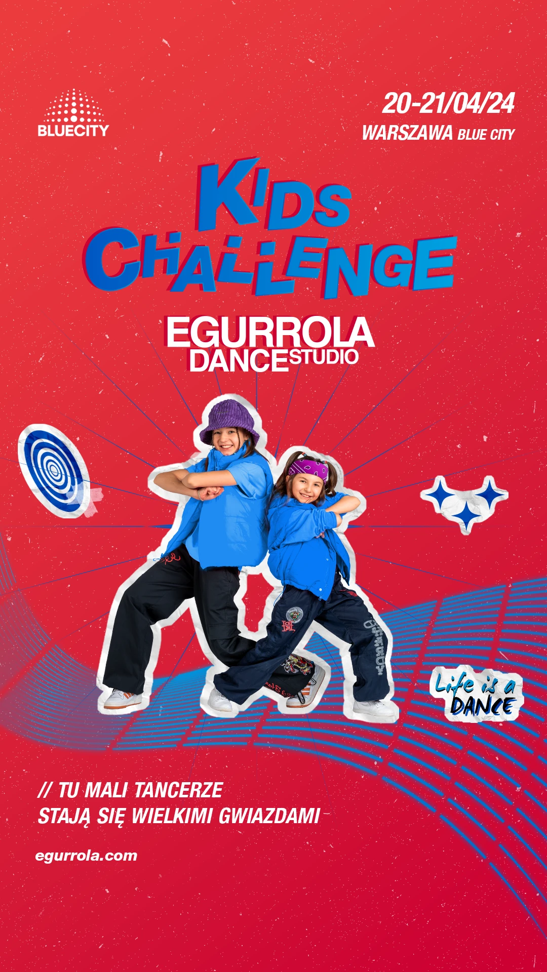 instastory kids challenge bluecity