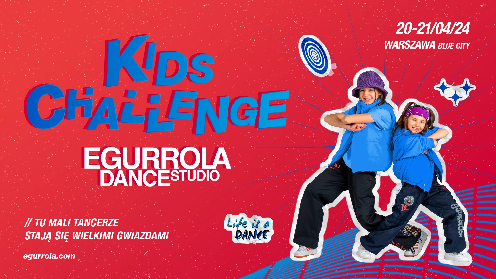 Ekran poziomy Kids Challenge BlueCity