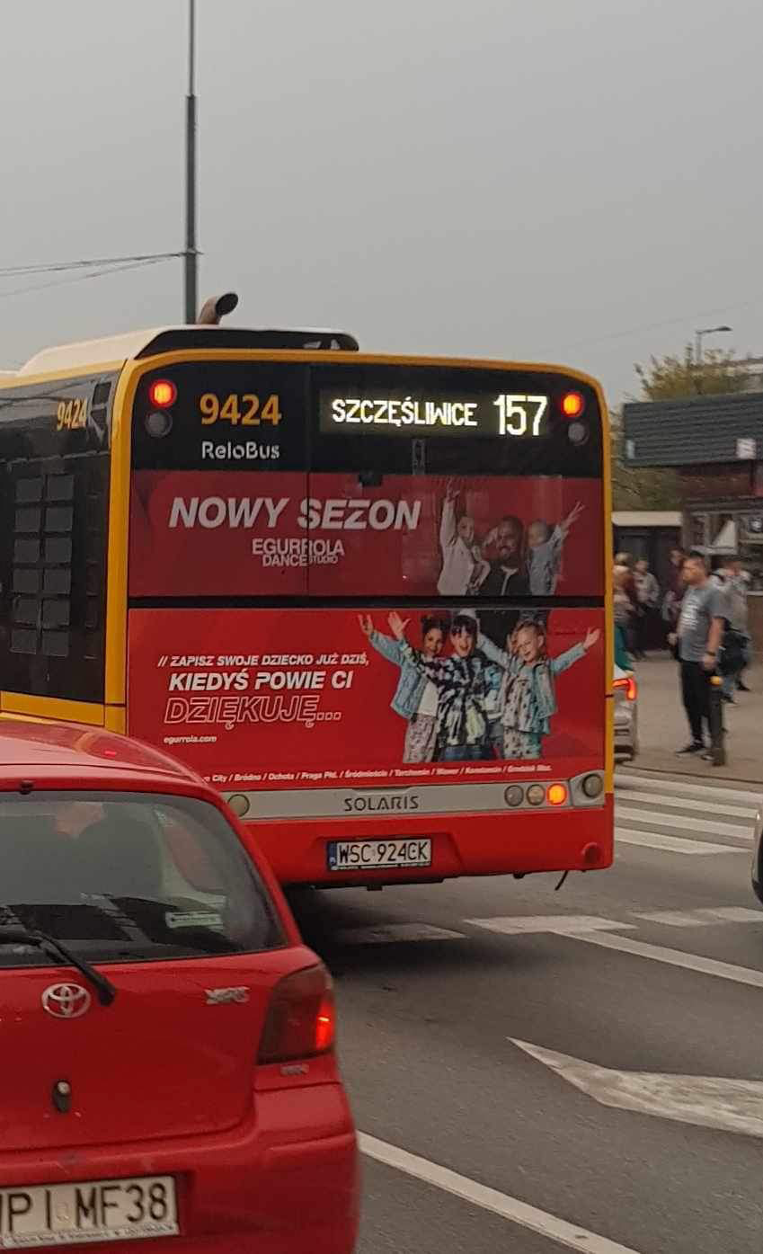 okleina autobusu nowy sezon egurrola dance studio