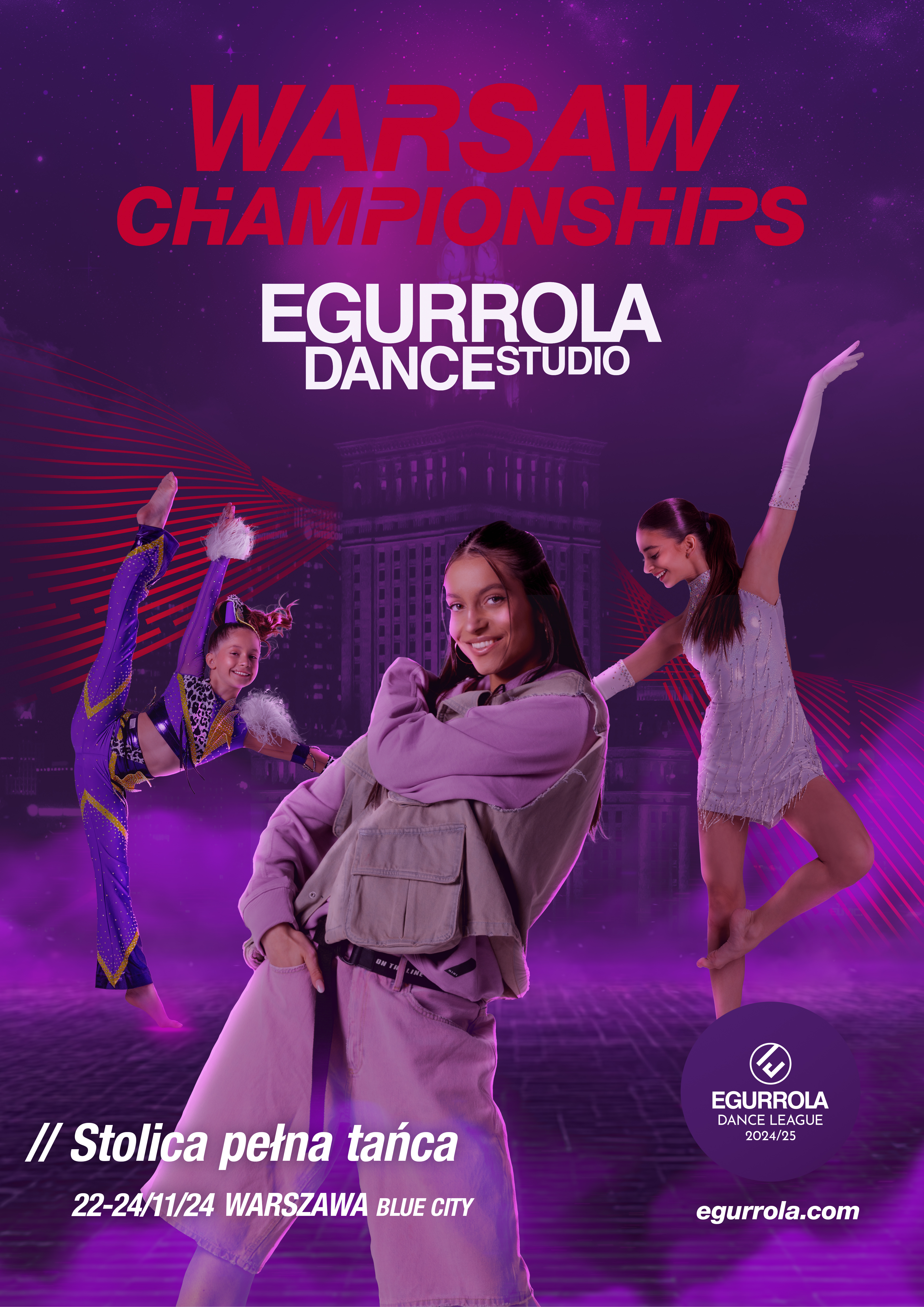 plakat warsaw championships bluecity